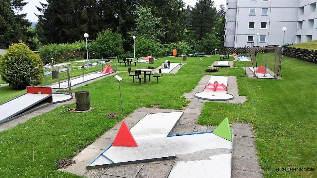 App 507 Bocksbergblick Im Ferienpark Hahnenklee Haus 1 戈斯拉尔 外观 照片